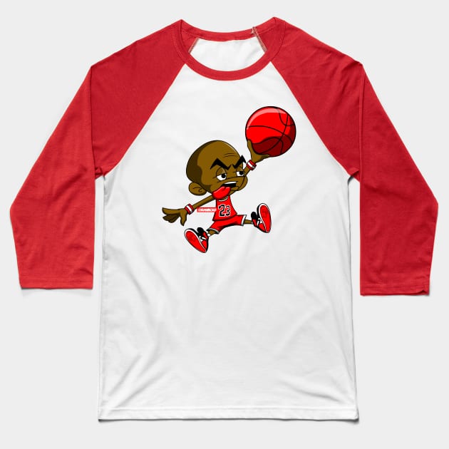 Jumpin' like 23 Baseball T-Shirt by IamNinjaD